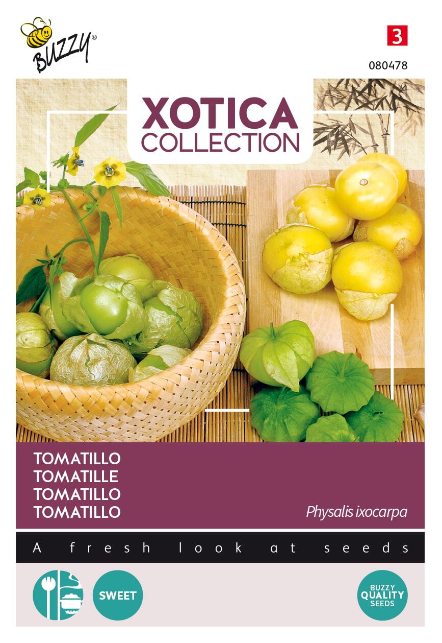 Buzzy® Xotica Tomatillo zaden - Mexicaanse Aardkers
