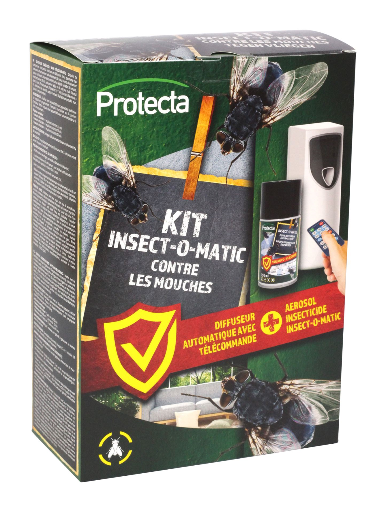 Protecta KIT Insect-o-Matic - Distributeur automatique + Télécommande