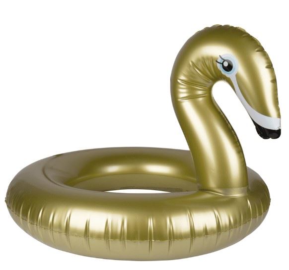 Zwemband-dia-95-cm-gouden-zwaan