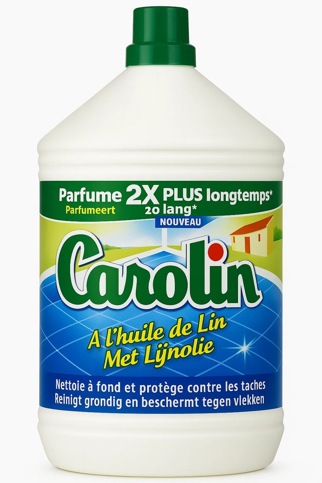 Carolin vloerreiniger met lijnolie - 5L