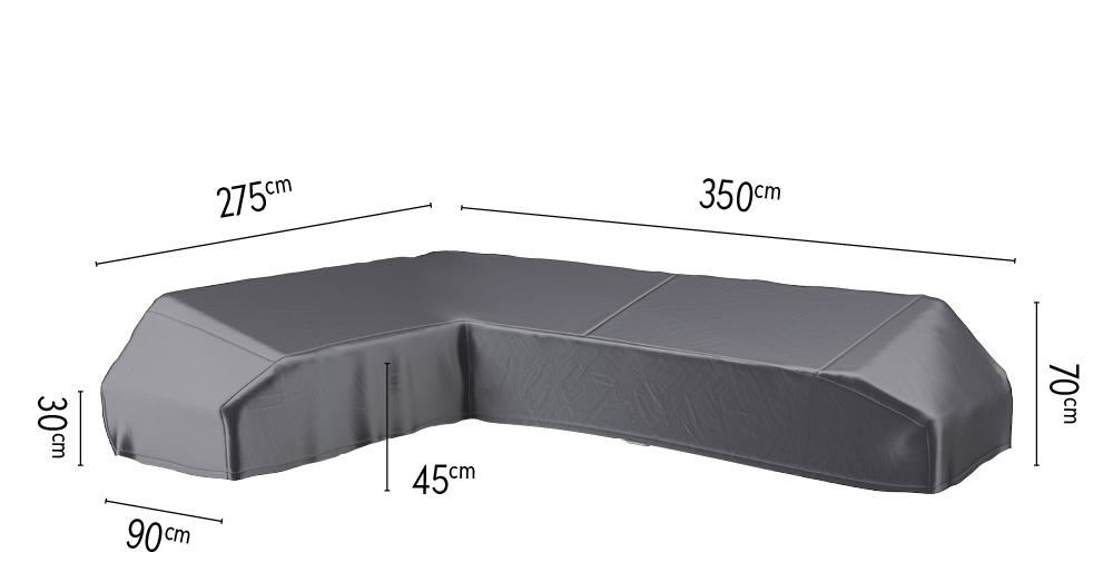 aerocover-loungesethoes-platform-350x275x90xH30-45-70-links-antraciet