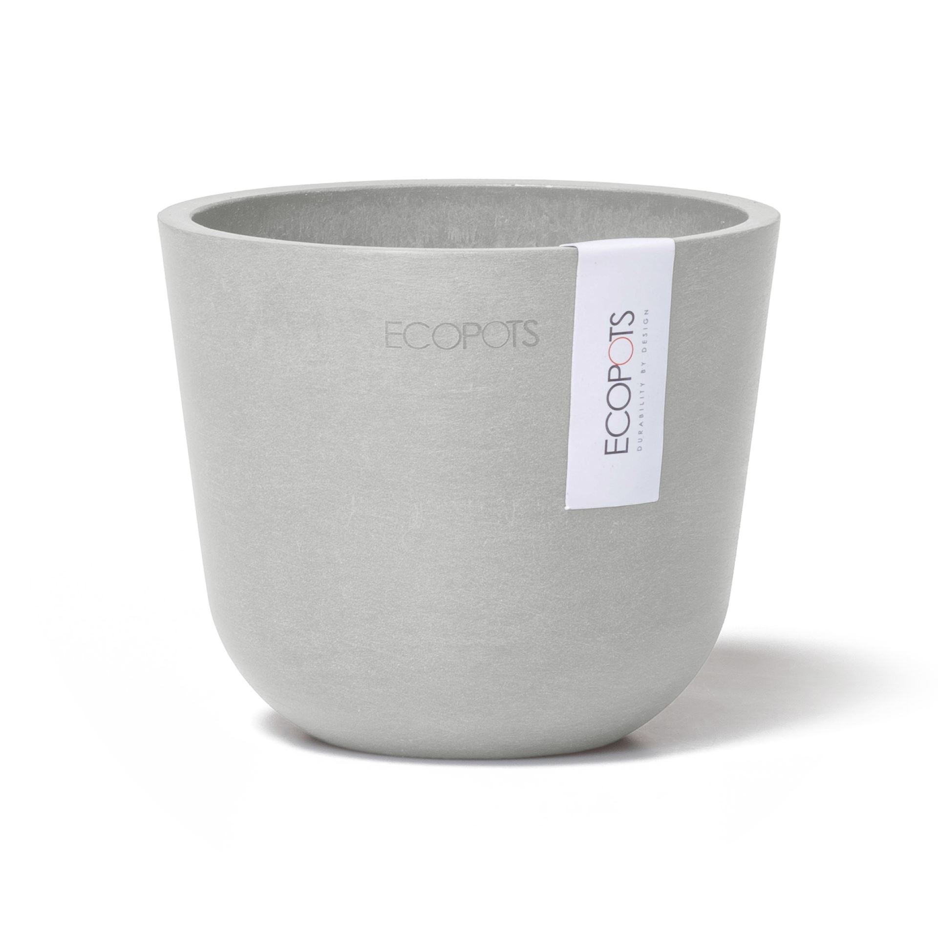 Ecopots-oslo-mini-white-grey-11-5-cm-H10-cm