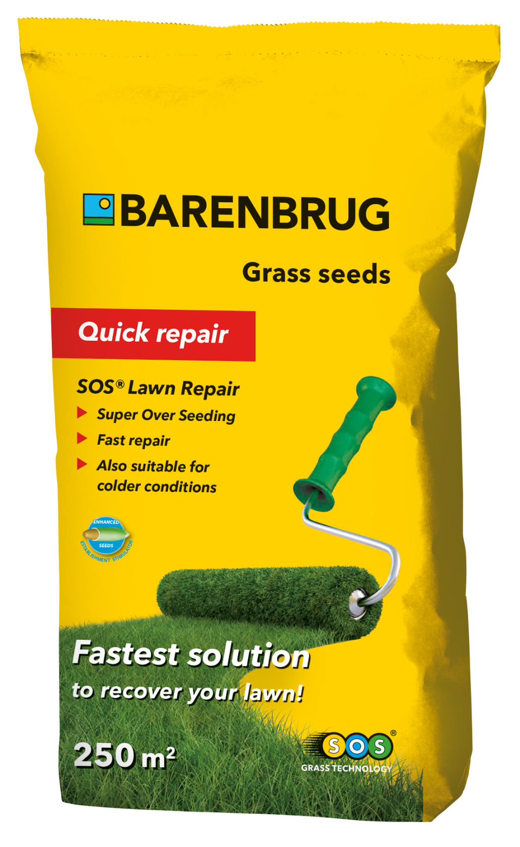 Barenbrug graszaad herstelgazon SOS Lawn Repair gecoat - 5kg tot 250m²