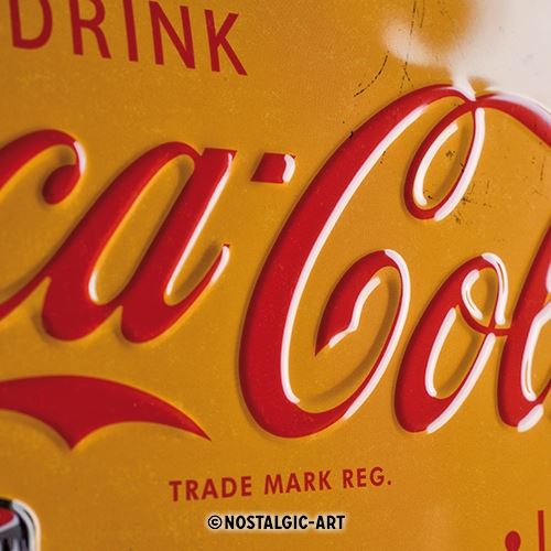 tin-sign-30-x-40cm-coca-cola-in-bottles-yellow-