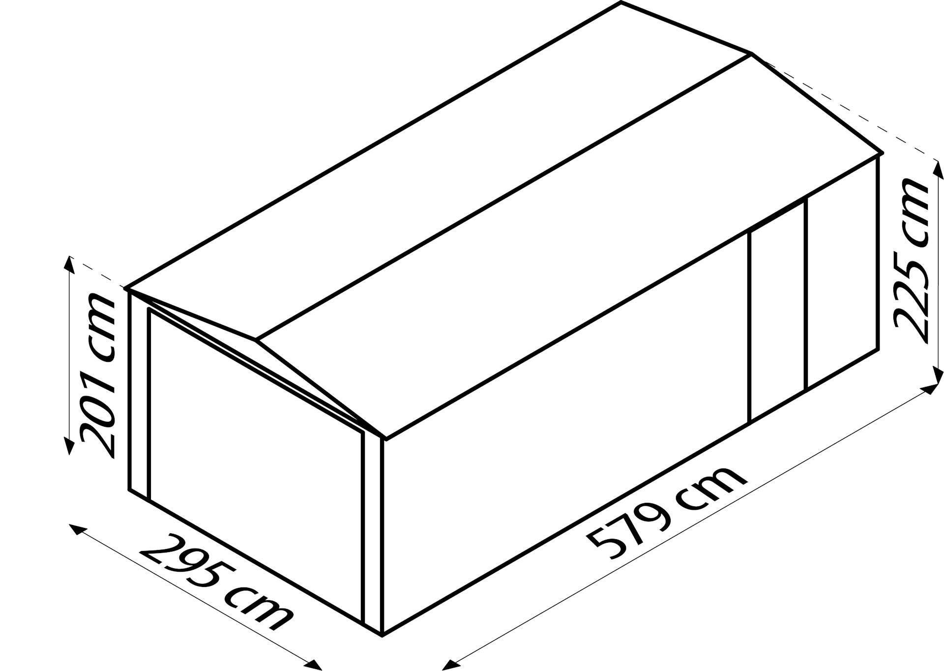 Tuinberging-Parker-1015-antraciet-Tuinberging-metaal-B295-2-x-L454-x-H224-6-cm