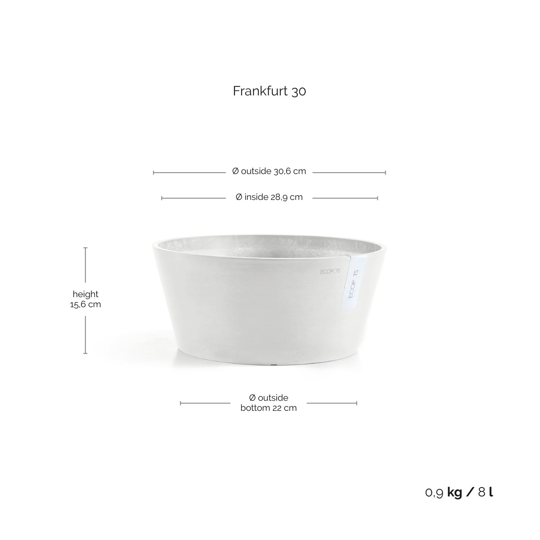 ecopots-Frankfurt-Pure-White-30-cm-H15-cm