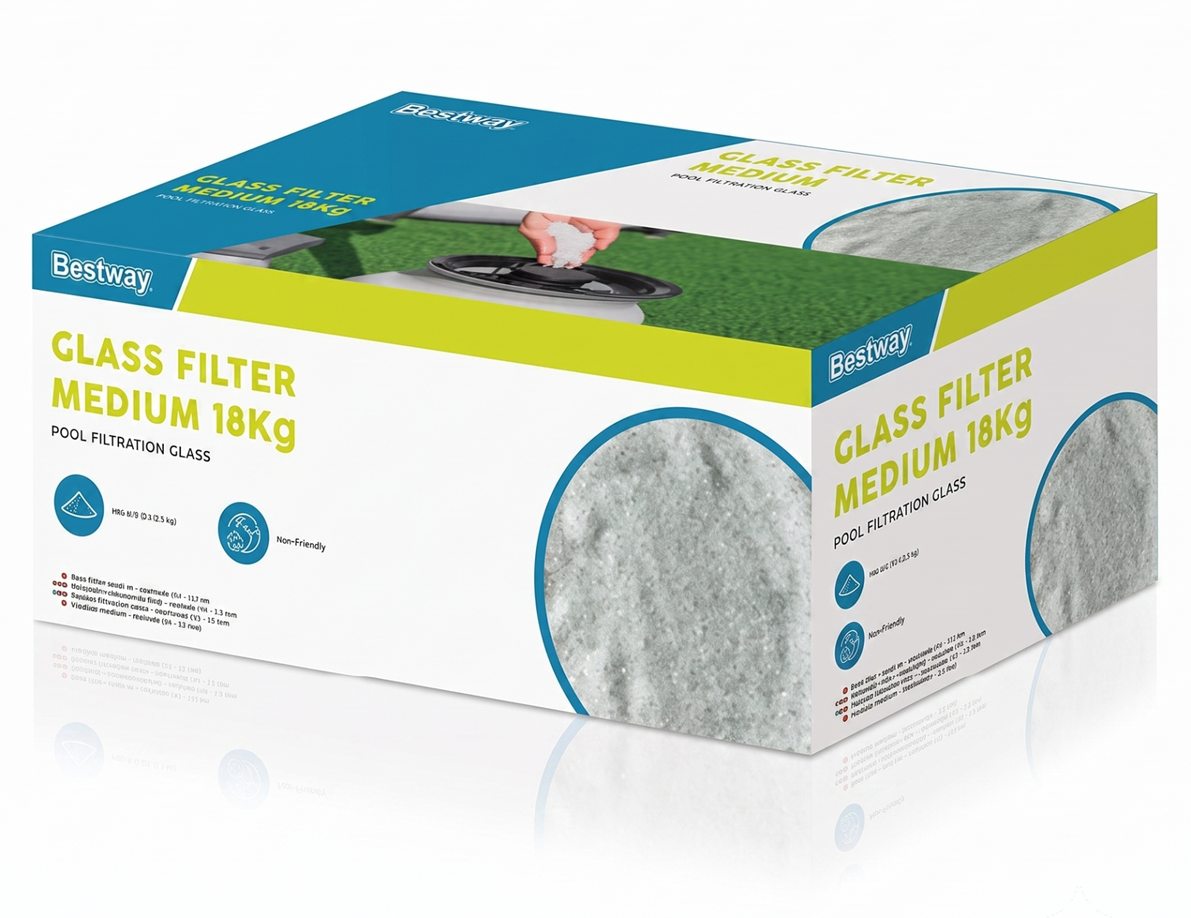 Bestway glass filter medium 18 Kg