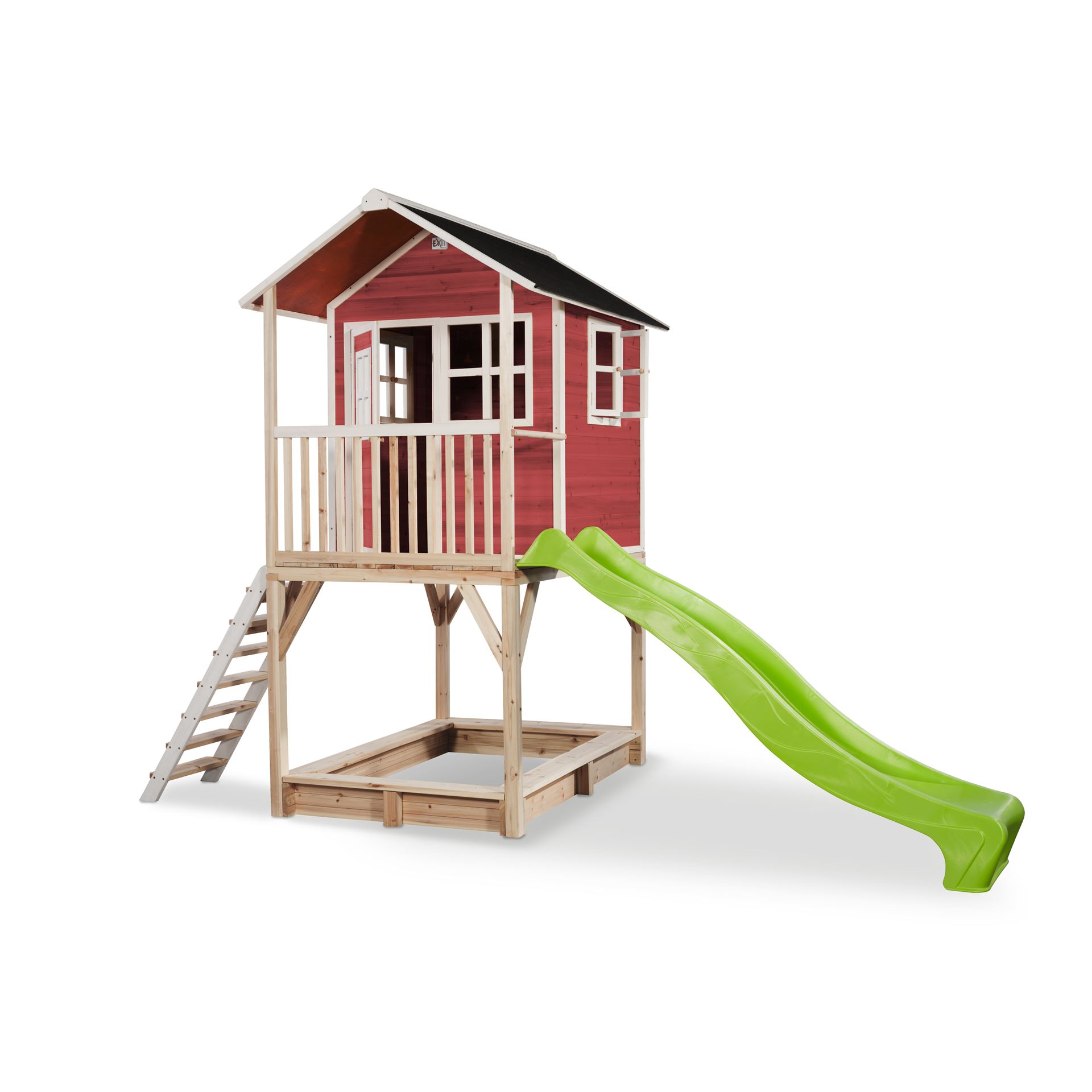 EXIT-Loft-700-houten-speelhuis-rood
