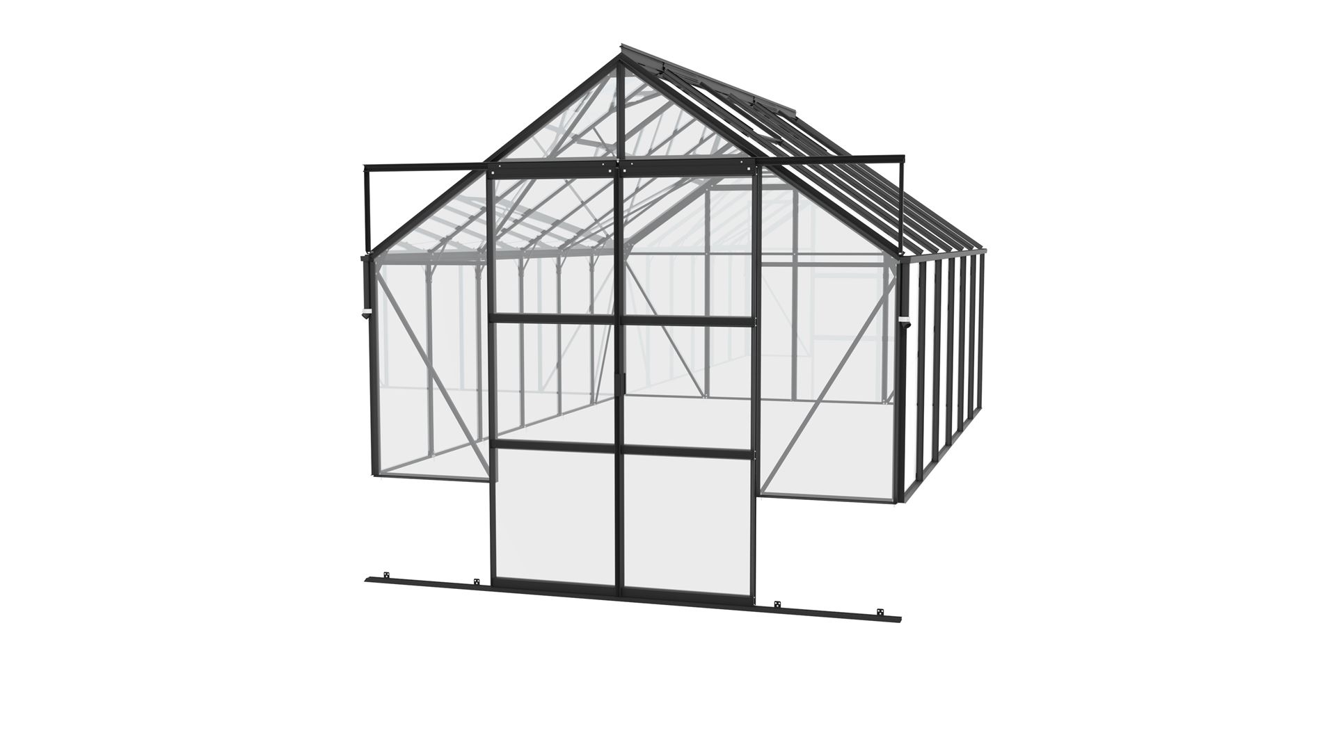 Cassandra-9900-ESG3mm-zwart-Glazen-serre-veiligheidsglas-Vrijstaand-B257-x-L383-x-H249