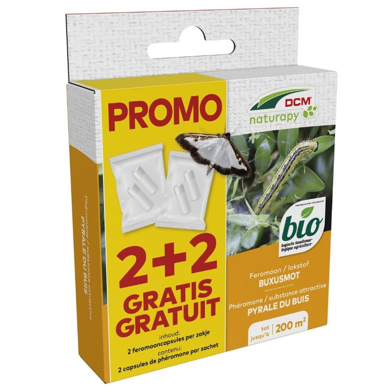 DCM - feromooncapsules tegen de buxusmot - 2x2
