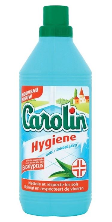 Carolin-vloerreiniger-1l-Hygiene-zonder-Javel-Eucalyptus