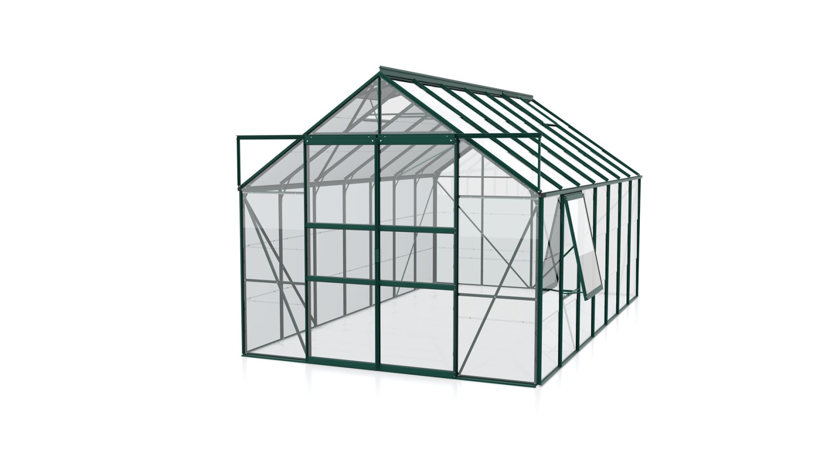 Vitavia Meridian 2 serre - 11,5m² - Donkergroen