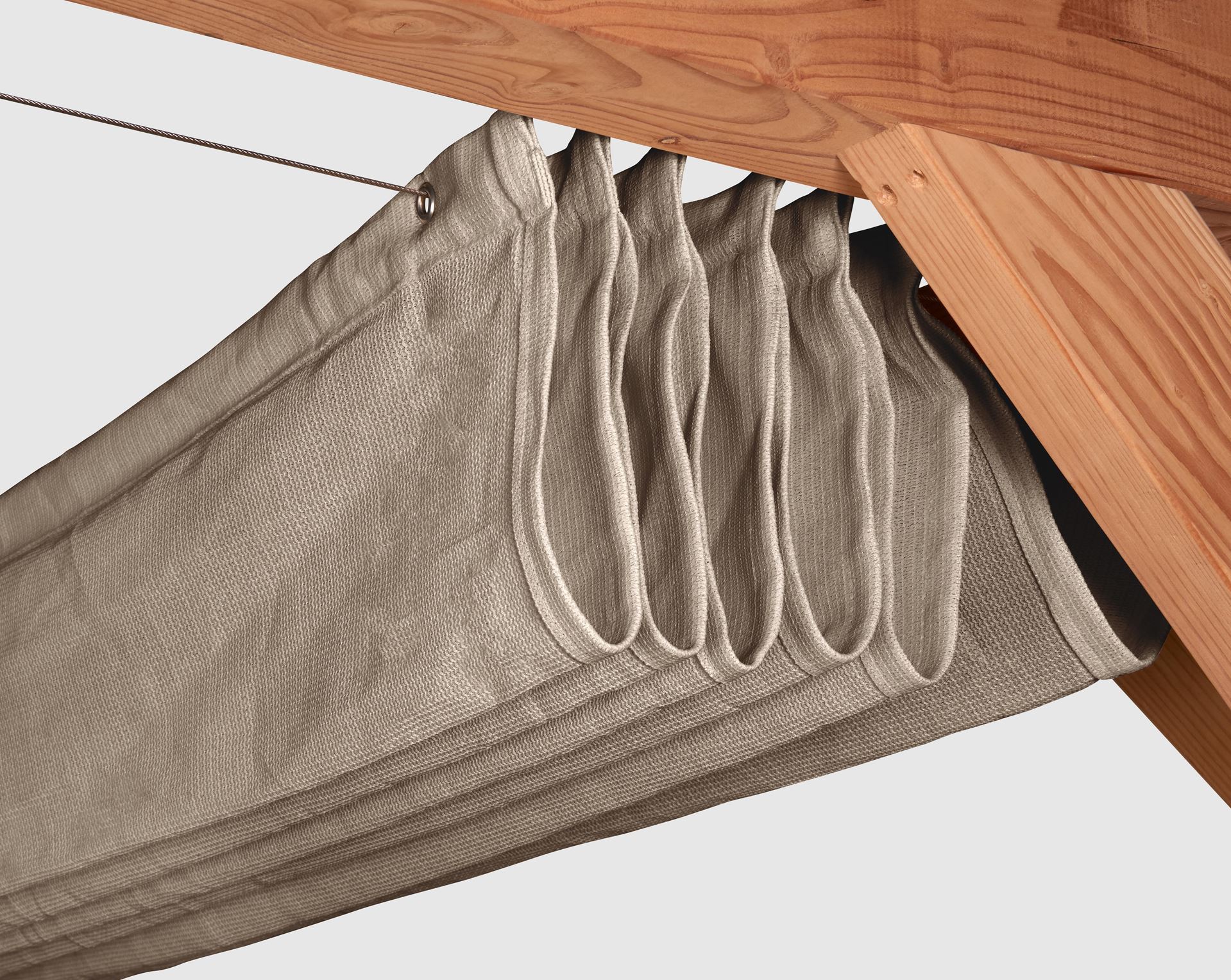 Platinum-Sun-Shade-Harmonica-Schaduwdoek-B290xL400-Kleur-Greige