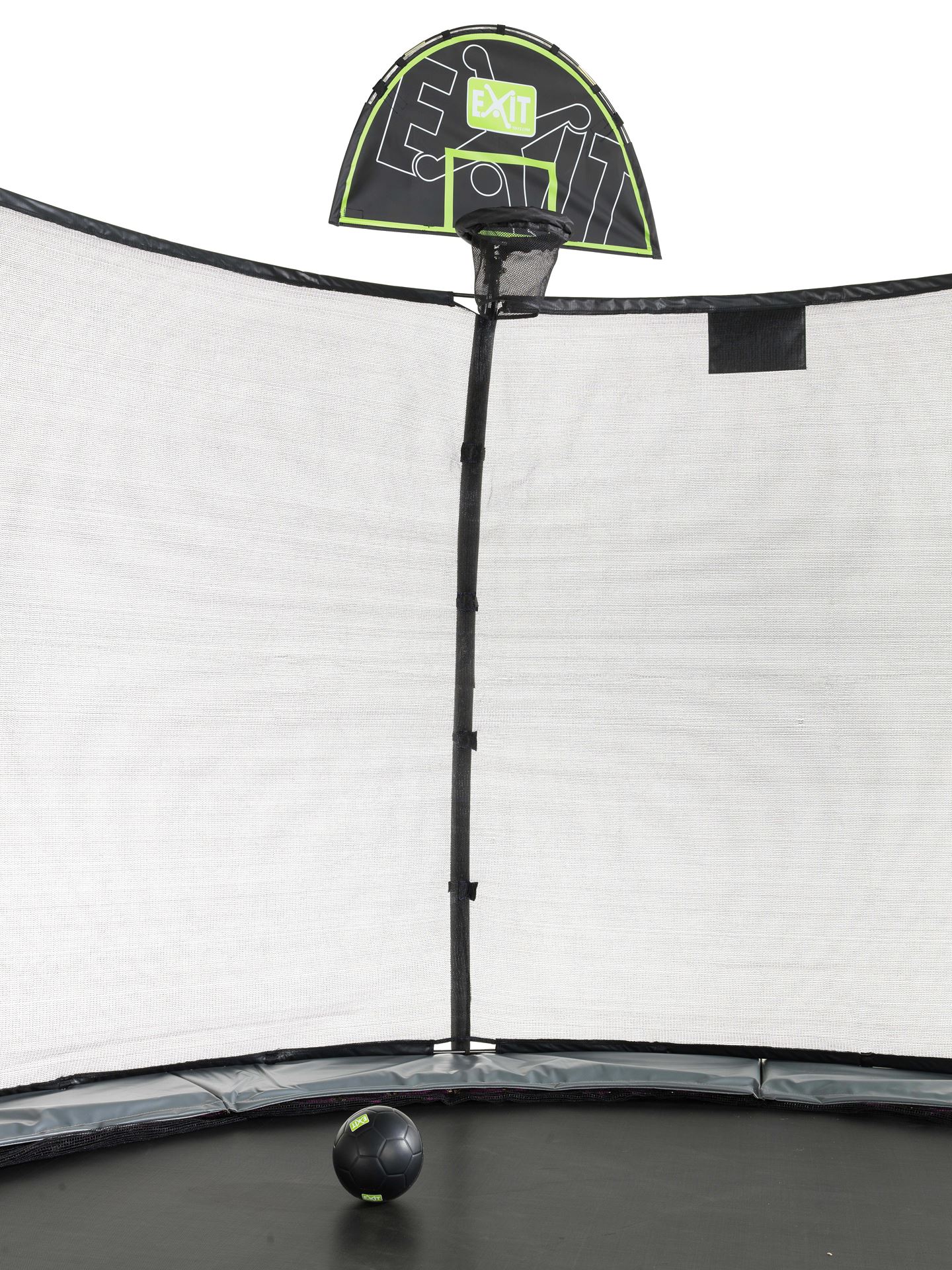 EXIT-trampoline-basket-25-38mm-groen-zwart