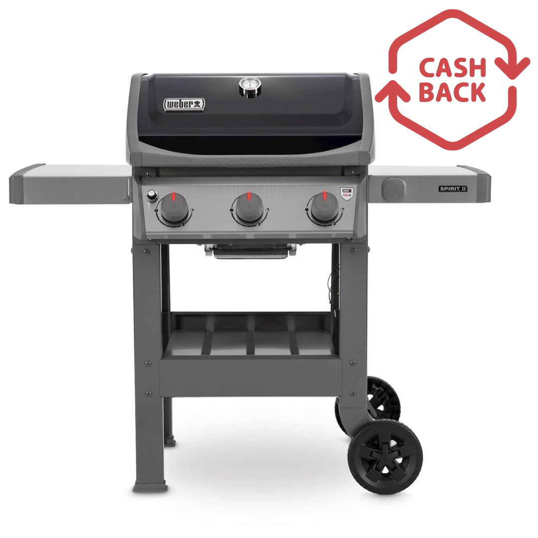 Weber Spirit II E-310, GBS, Black - gas BBQ