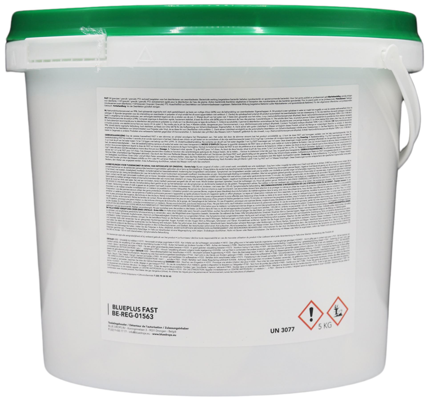 Famiflora Fast - snelwerkend chloorgranulaat 5kg