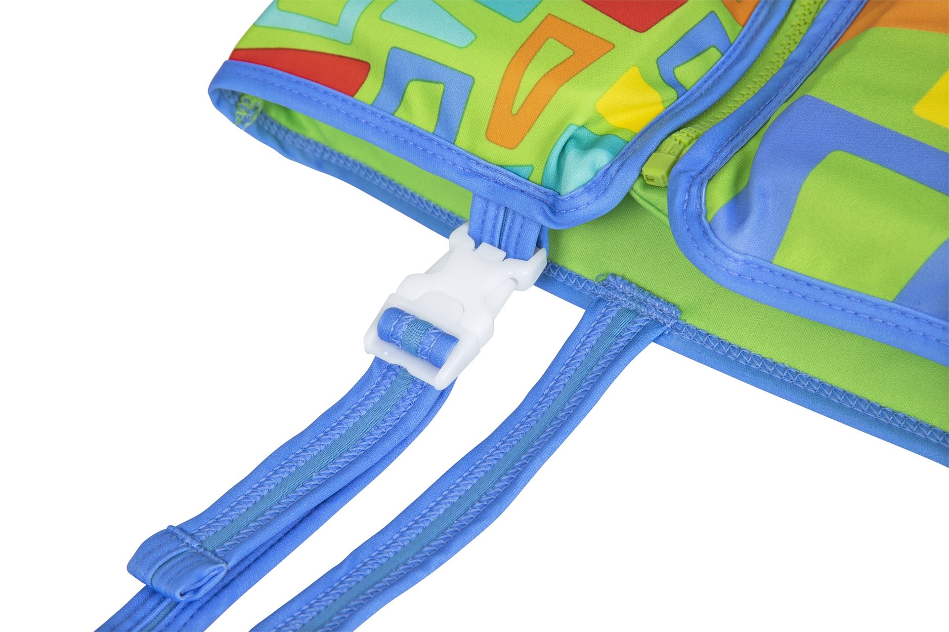 Bestway kinderzwemvest Swim Safe ABC Aquastar - 1-3 jaar Swim-Safe-AQUASTAR-FABRIC-SWIM-VEST-S-M