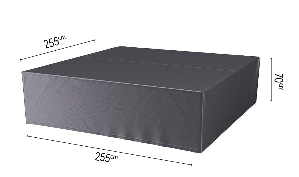 aerocover-loungesethoes-255x255xH70-antraciet