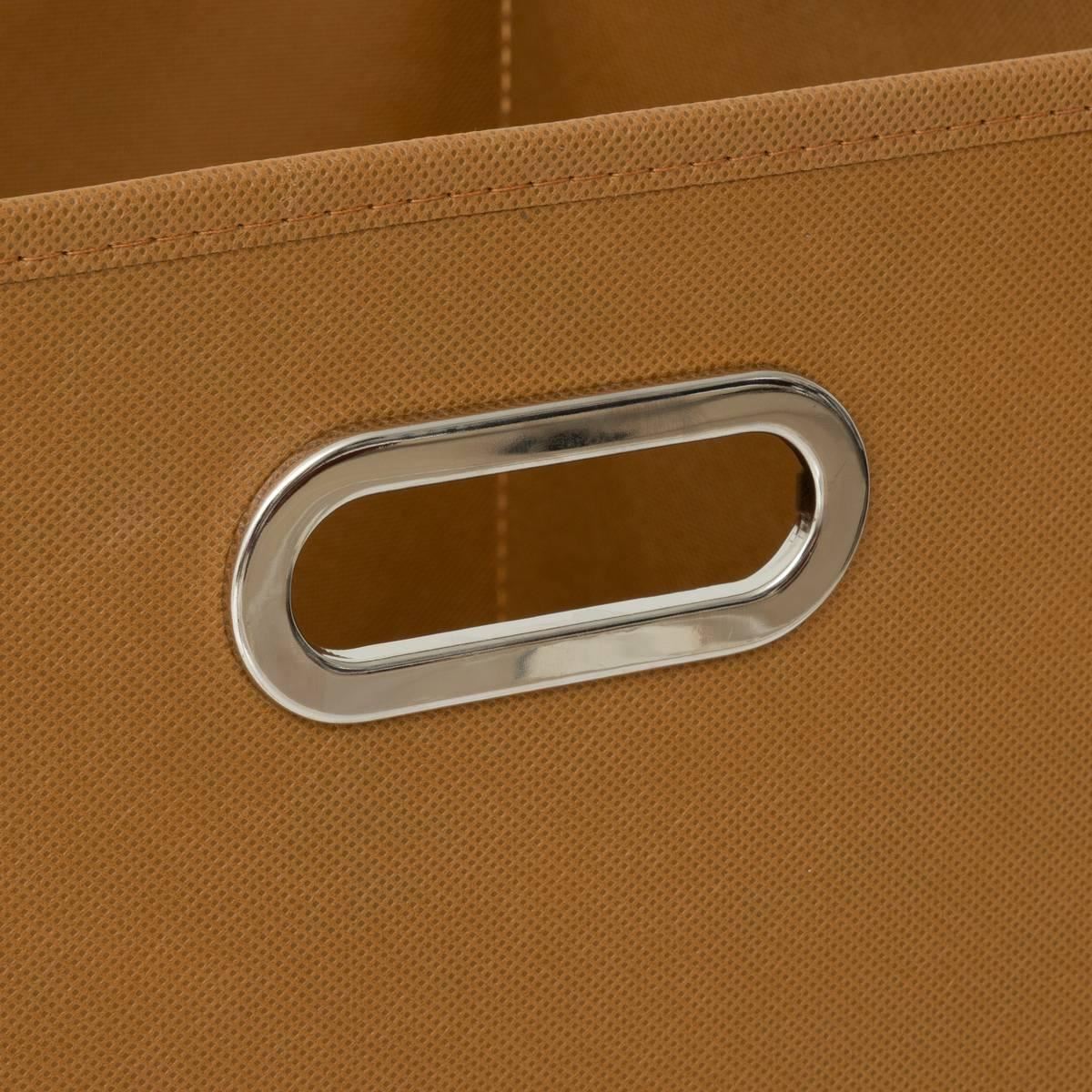 Opbergmand-31x31cm-mosterd