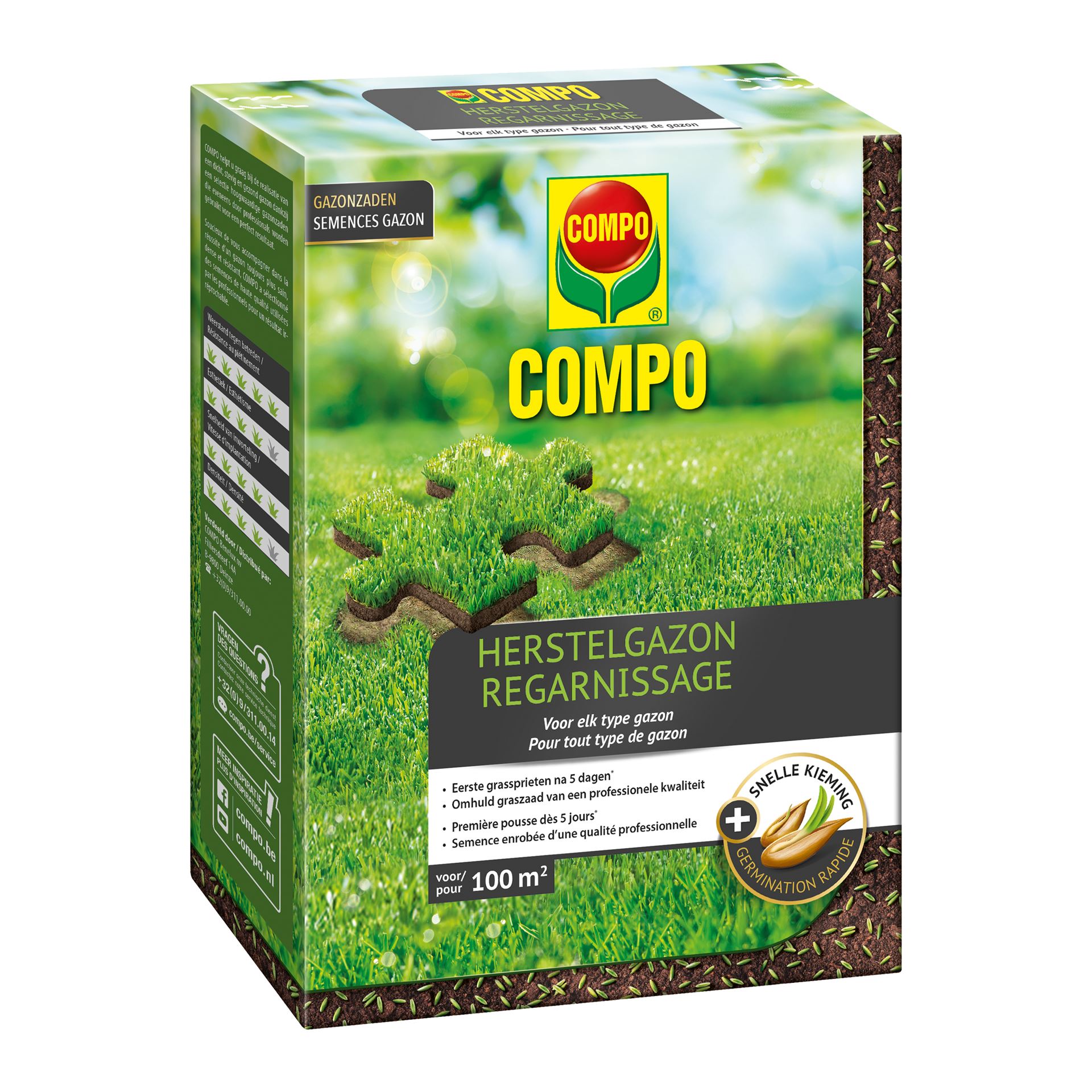 Compo-gazonzaad-gazonherstel-2kg