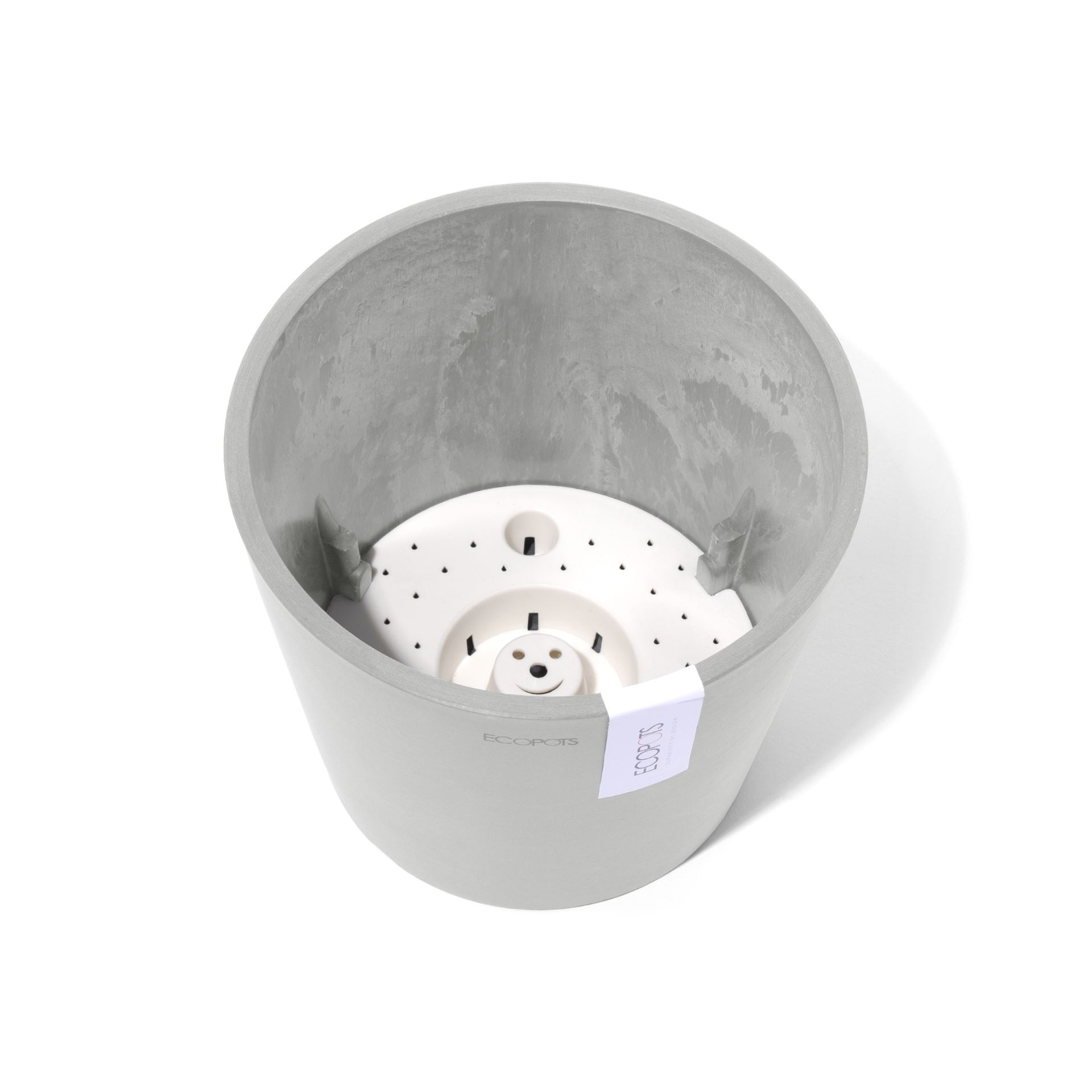 Ecopots-amsterdam-white-grey-20-cm-H17-5-cm-incl-waterreservoir