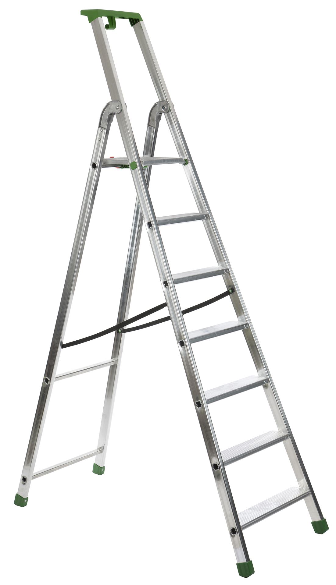 Escalo quadra aluminium - Industriële aluminium trapladder - 7 treden