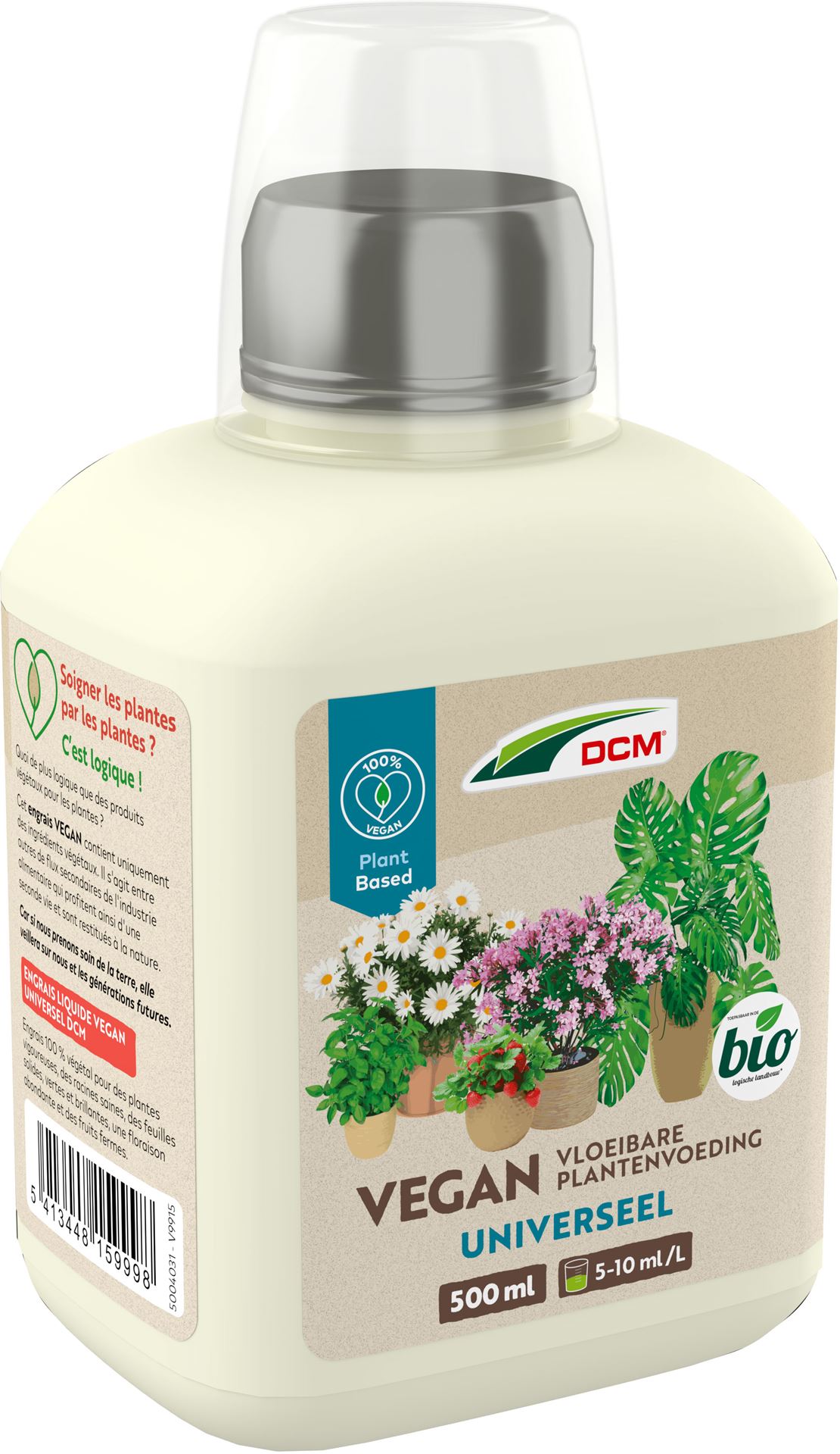 DCM vegan liquid universal plant food - 0.5L - Vegetable fertilizer