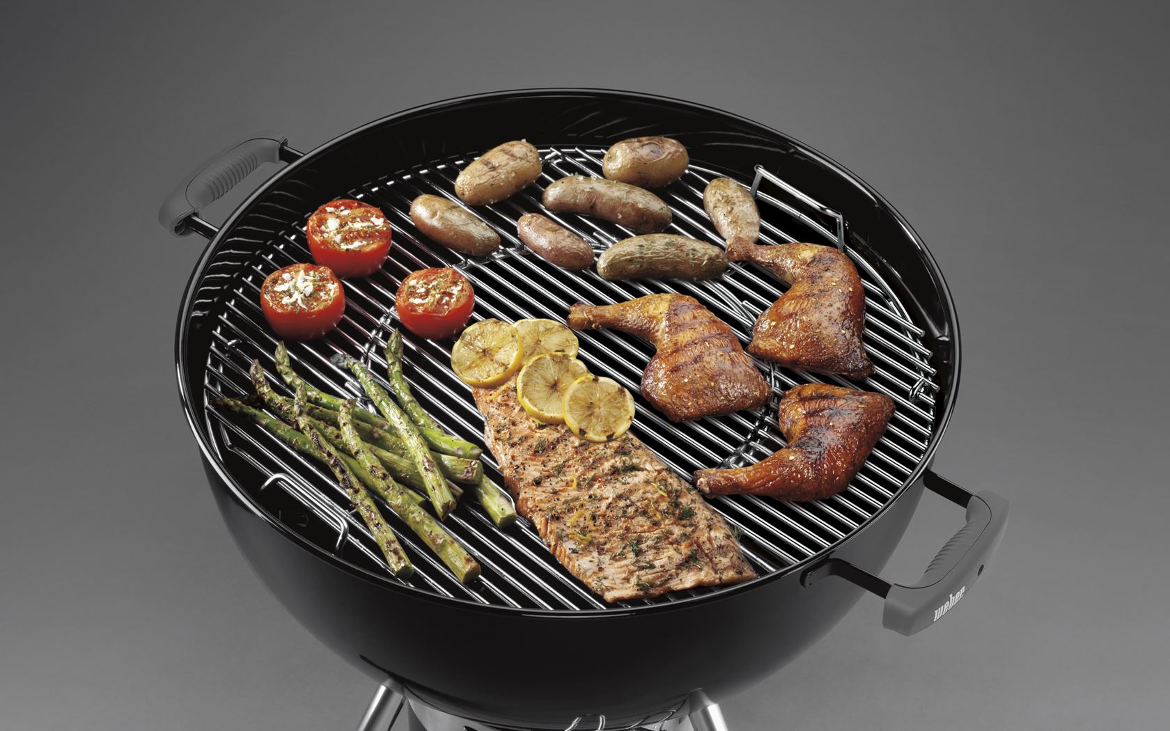 Weber GBS Grill grates suitable for 57 cm charcoal barbecues Weber-GBS-Grillroosters-geschikt-voor-57-cm-houtskoolbarbecues