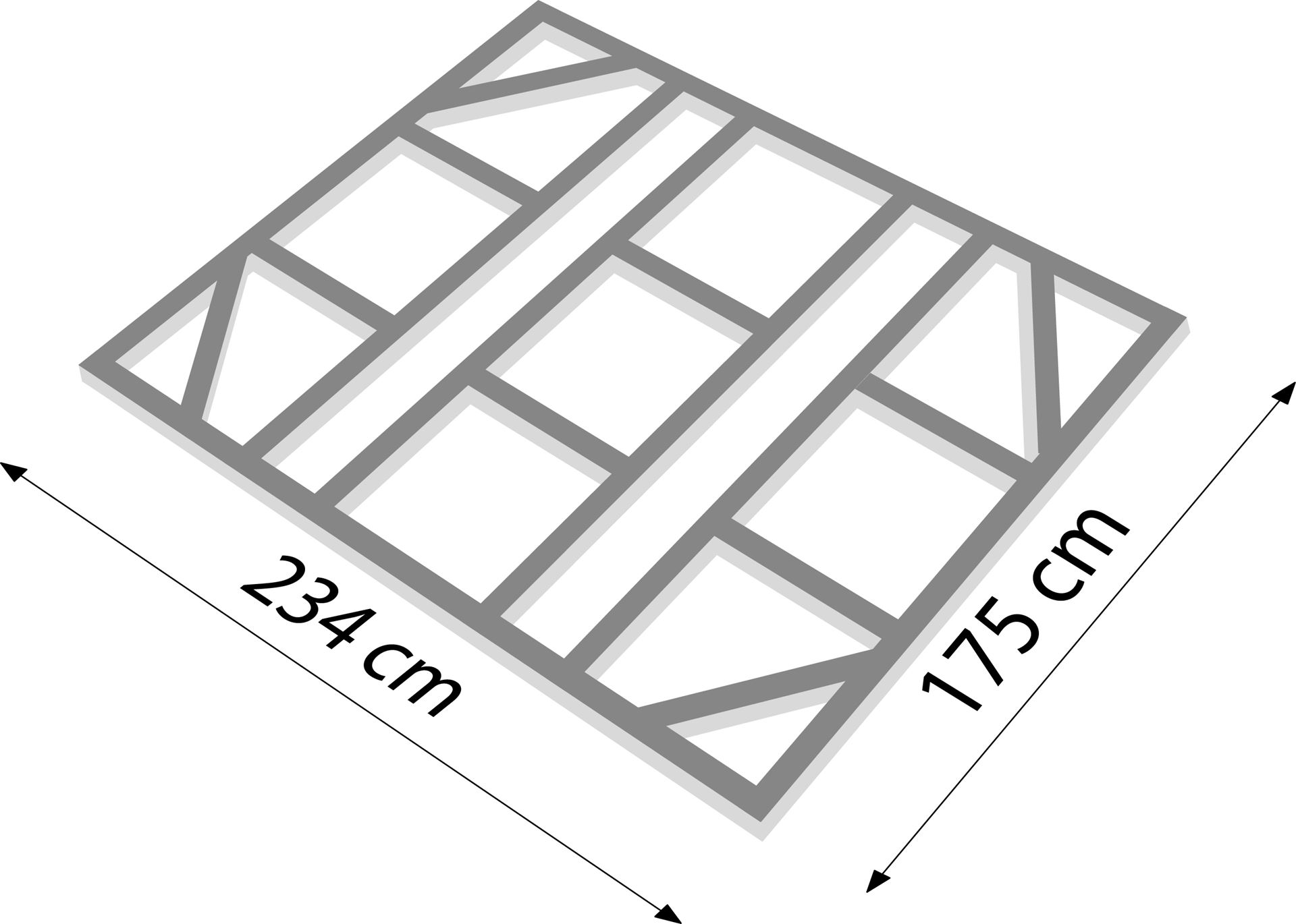 Fundering-Globel-8x6-Voor-Tuinberging-Dream-86-H178-anthrazit-H-cm