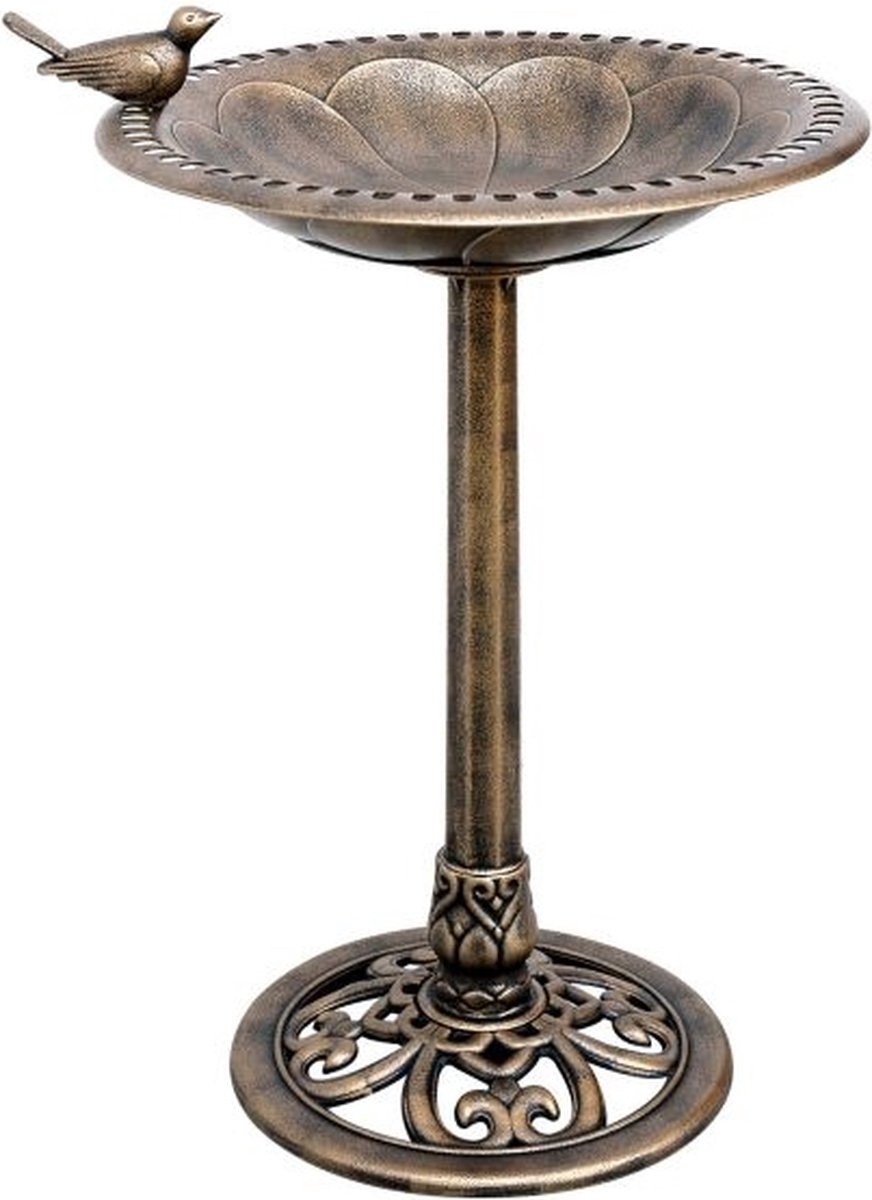 Tuinvogel Waterschaal & Voederschaal All Season - Ø 30 cm - Brons