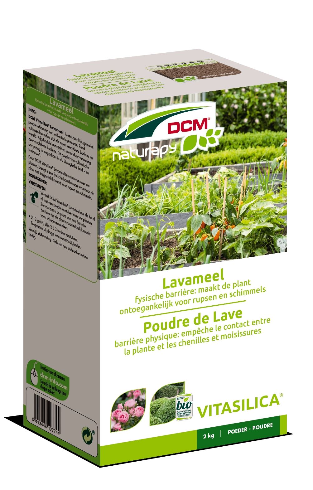 DCM vitasilica lavameel poeder 2kg - Bio