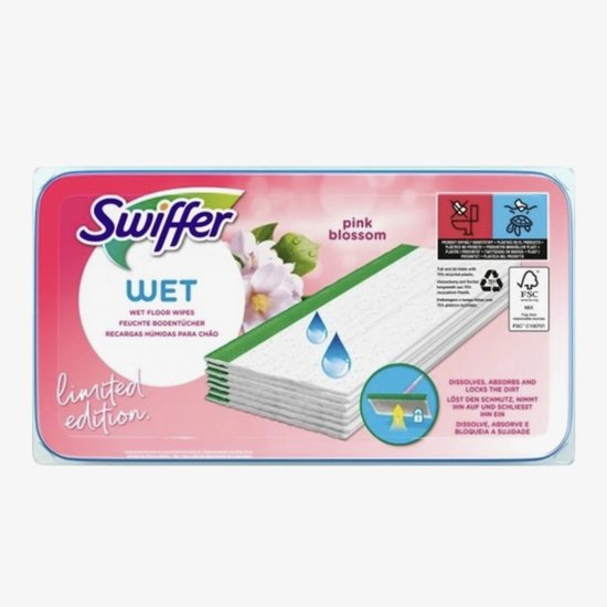 Swiffer floor wet navulling 24st pink limited