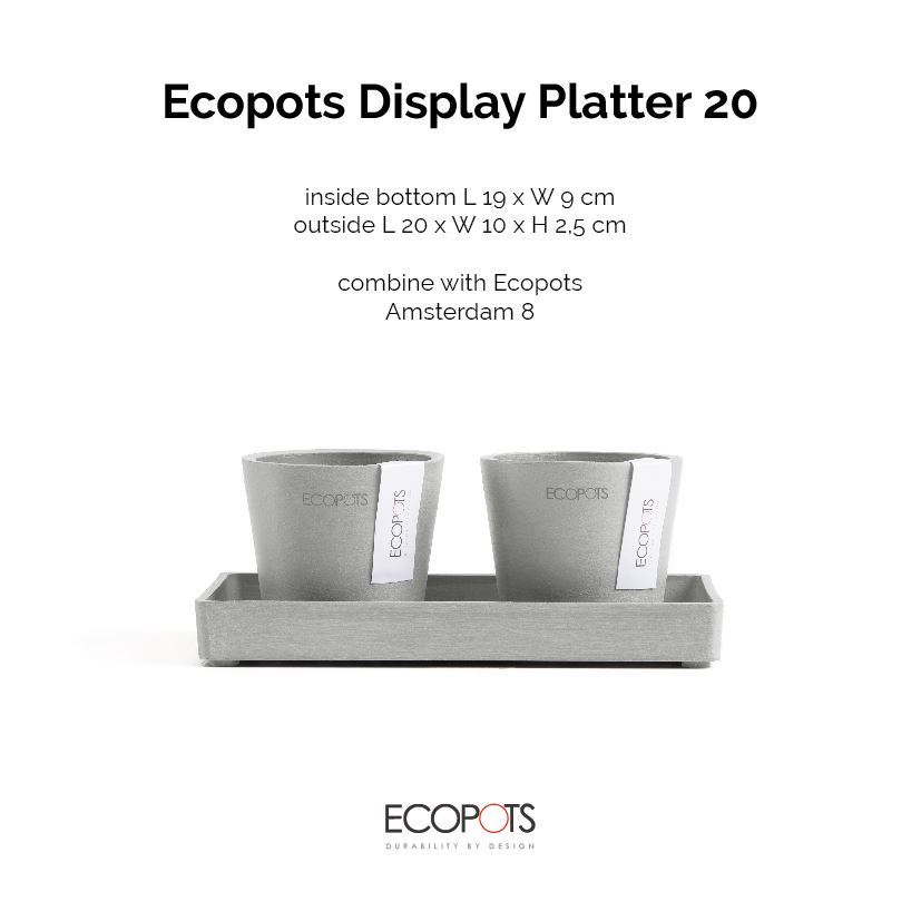 Ecopots-display-platter-white-grey-20-LBH-20x10x2-5-cm