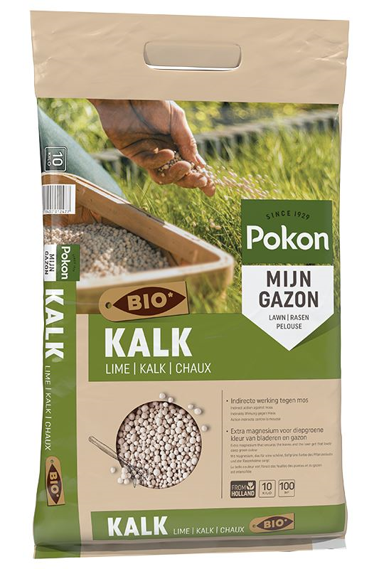 Pokon kalk - 10 kg tot 100m² - bio