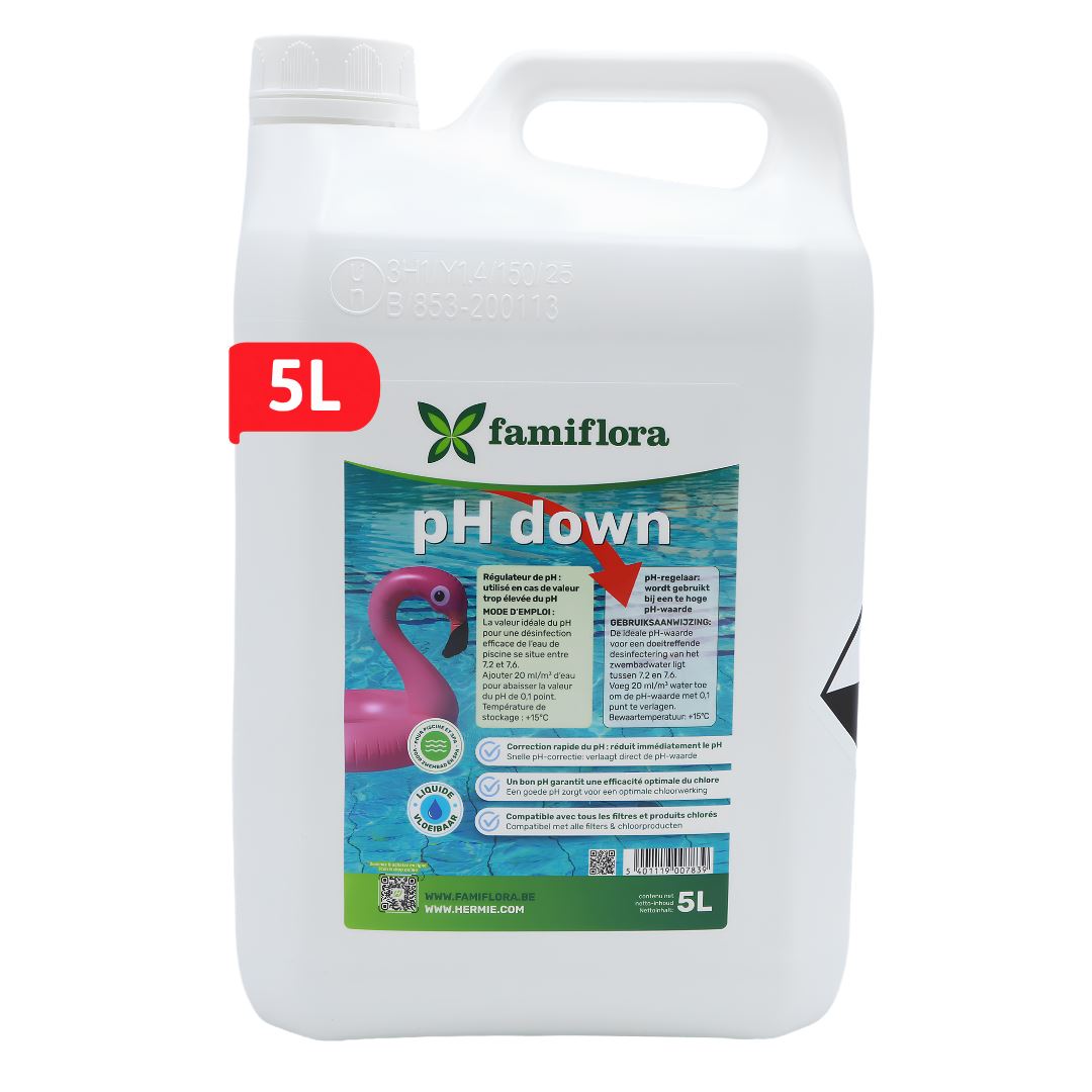 Famiflora-pH-down-vloeibaar-5L
