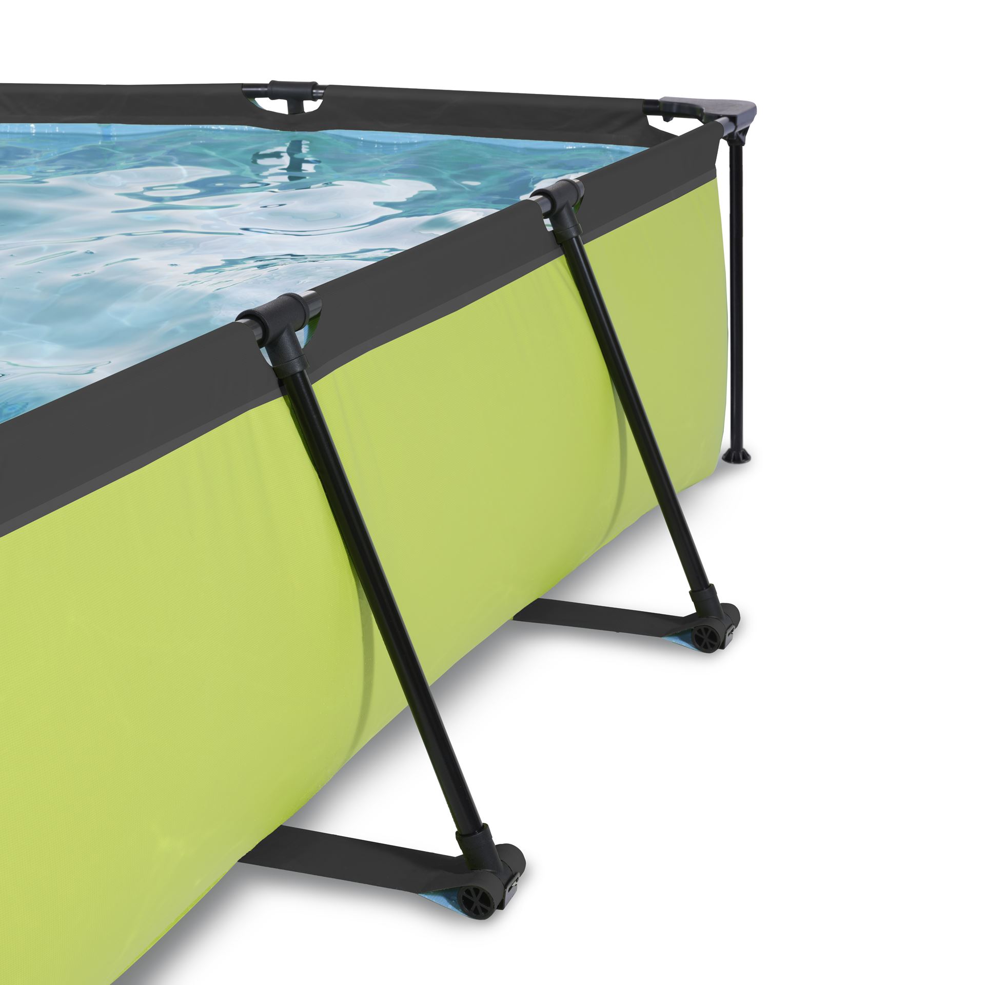 EXIT-Lime-zwembad-300x200x65cm-met-filterpomp-groen