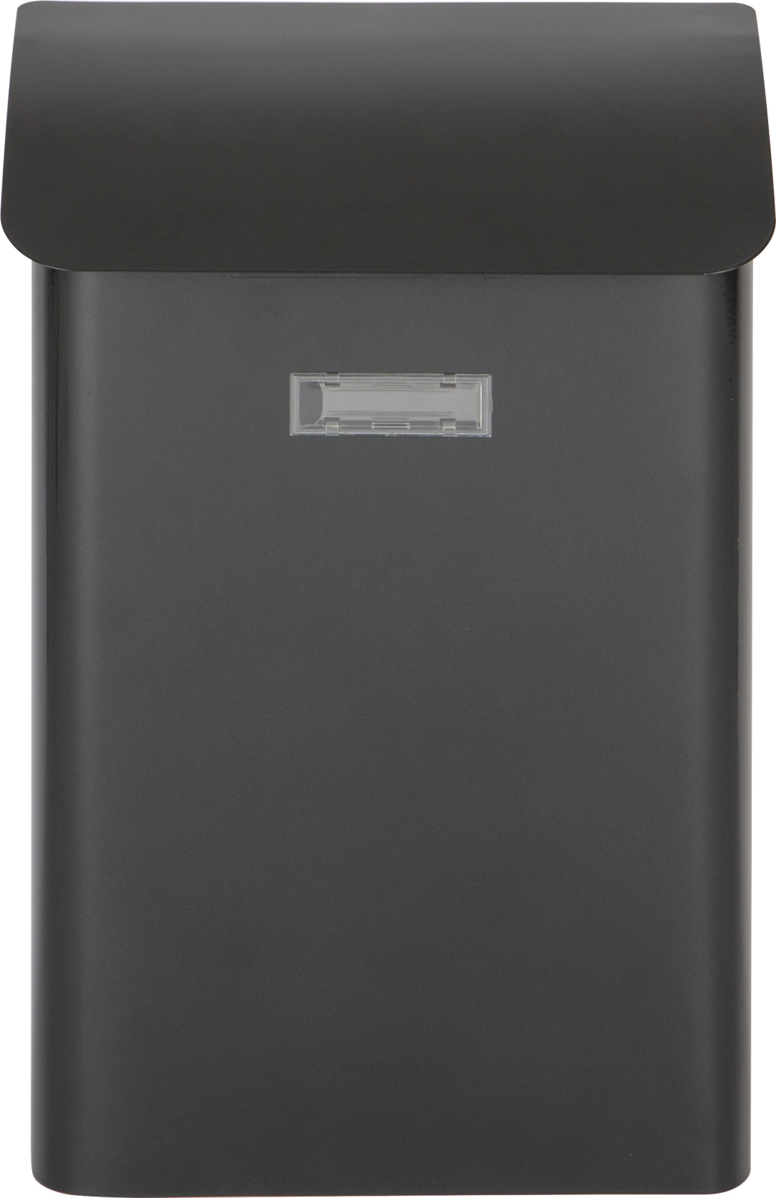 Practo Garden brievenbus Leeds zwart - in gelakt staal - 15x27x42cm - RAL 7020 MAT