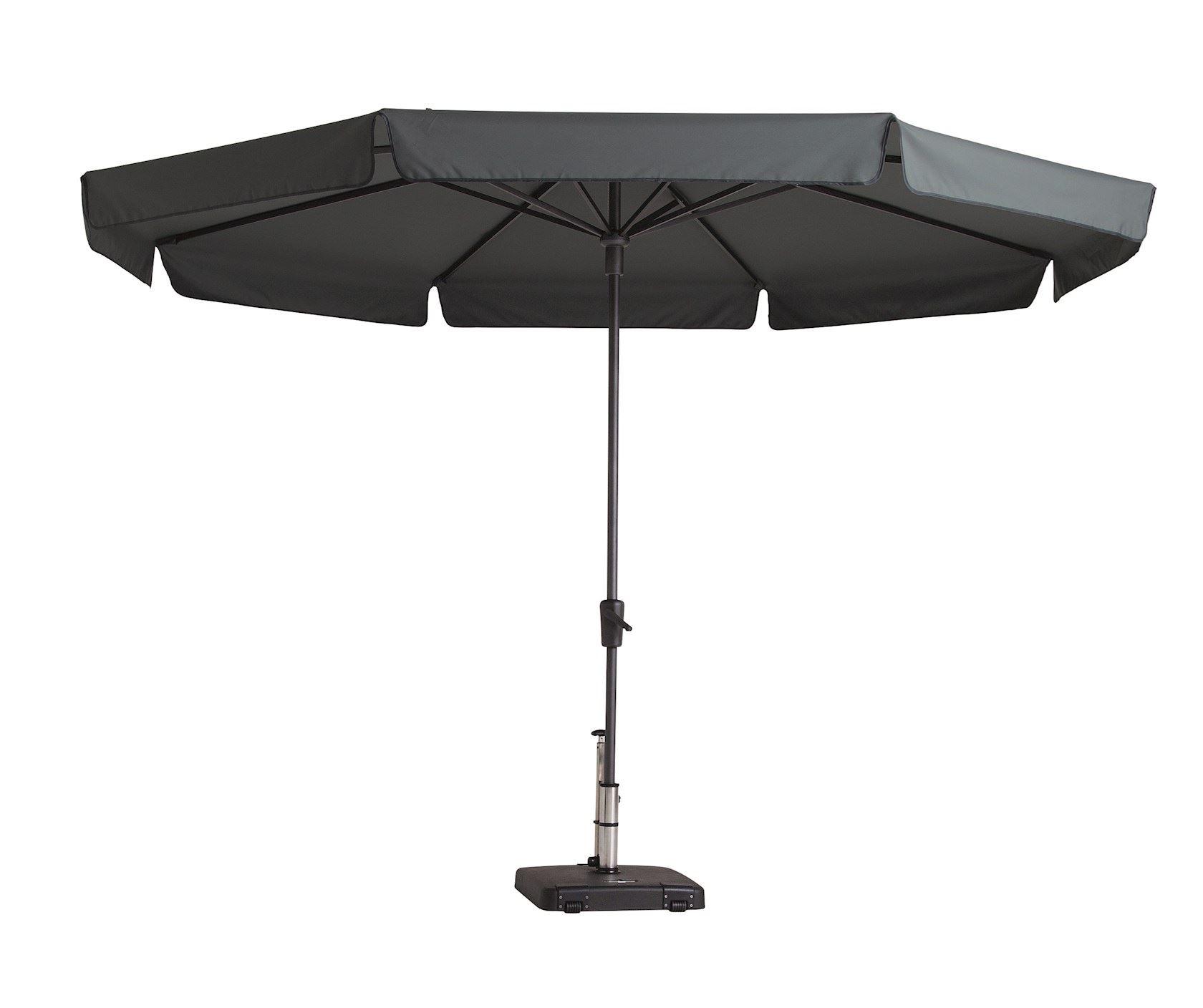 Parasol-Syros-luxe-350cm-grijs