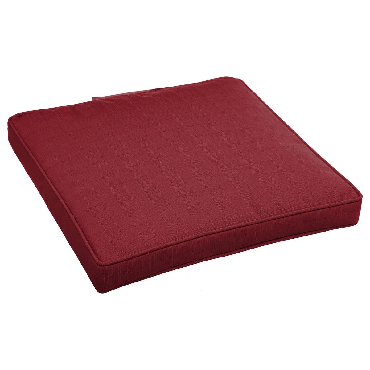 Stoelkussen-Korai-40x40cm-velcro-bordeaux