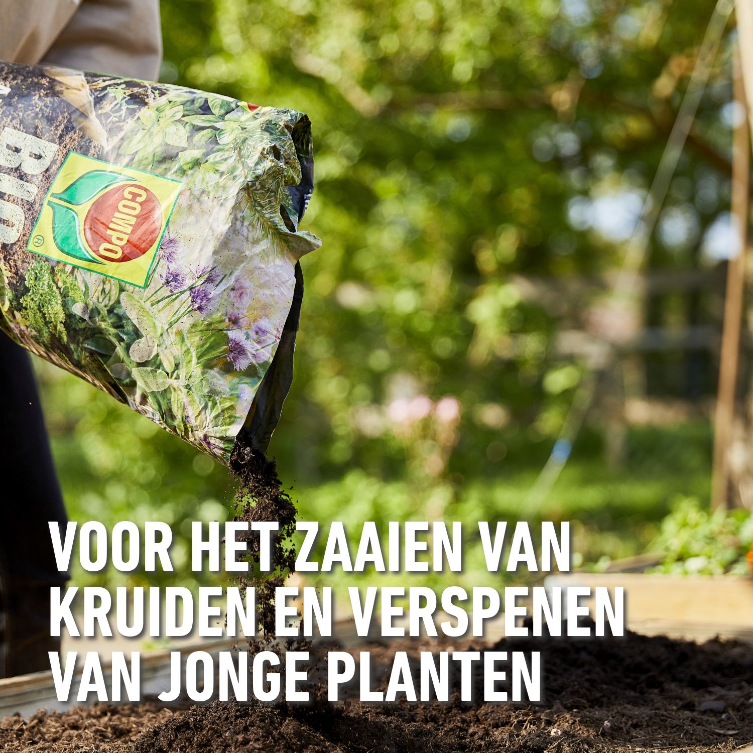 Compo-bio-kruidenpotgrond-10L