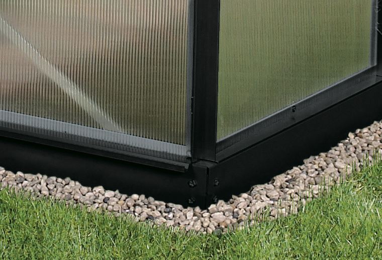 Vitavia greenhouse foundation - Black - Suitable for Venus 5000 (5m²)