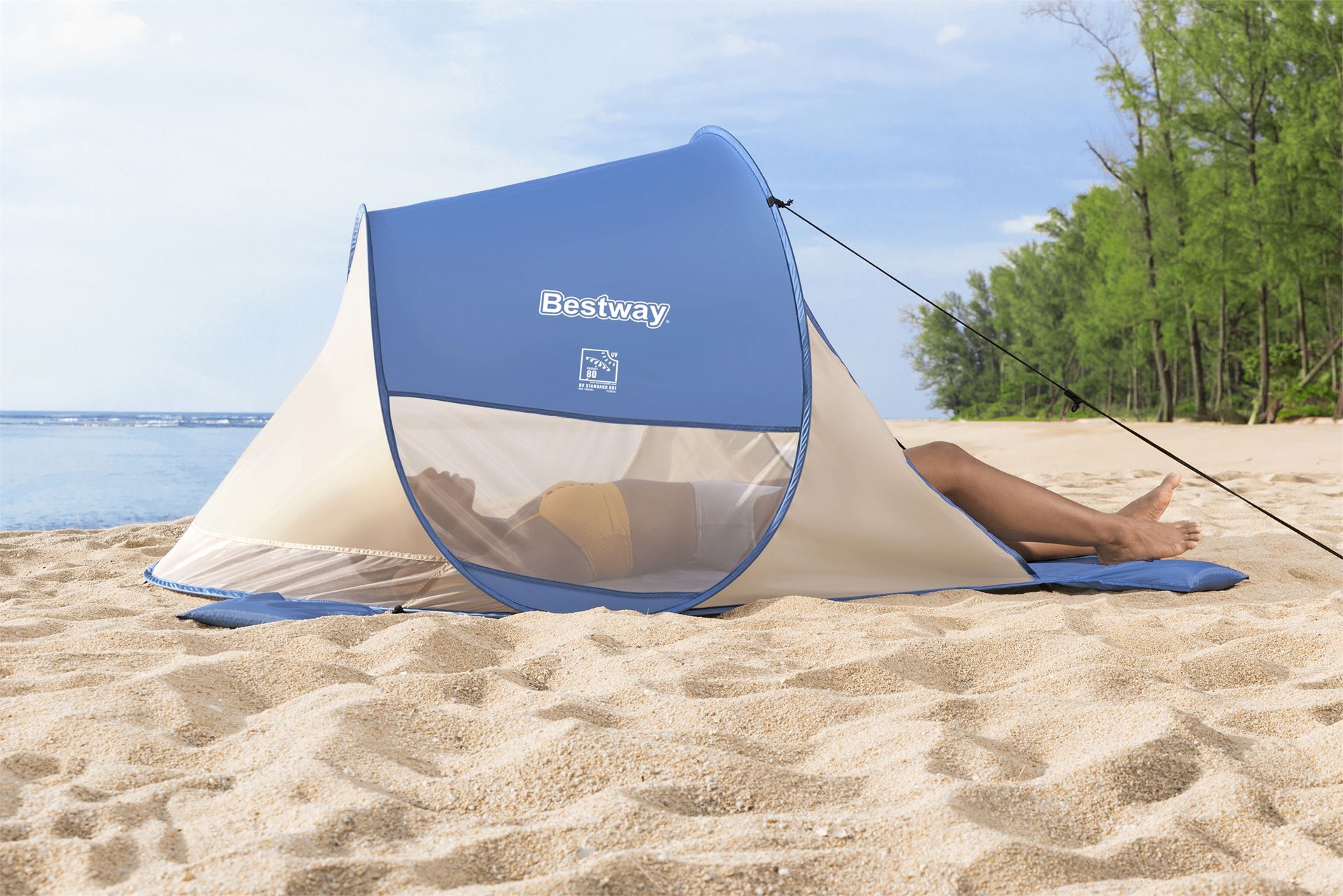 Bestway Beach Quick 2 Pop Up Tent Suitable for 2 people