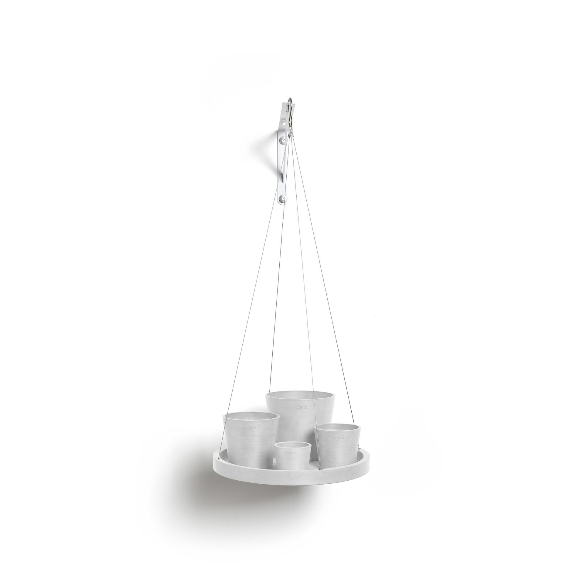 Ecopots-onderschotel-hangend-pure-white-36cm-H3-cm