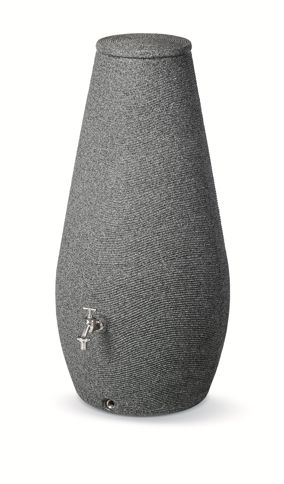 Prosperplast Drop Rain Barrel - Granite Grit - 57 x 57 x 120.5 cm