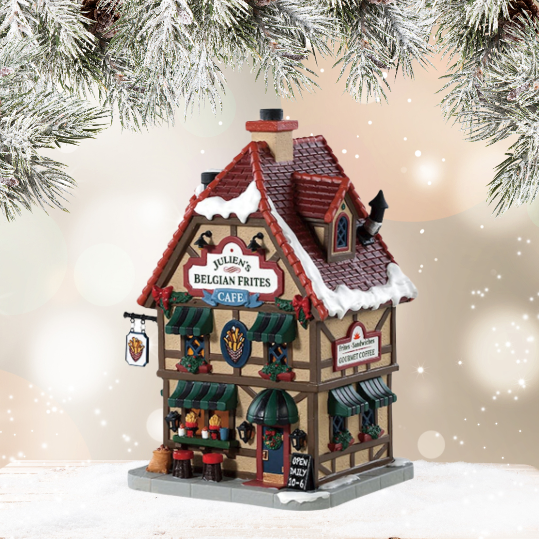 Lemax miniature houses -and figures for Christmas