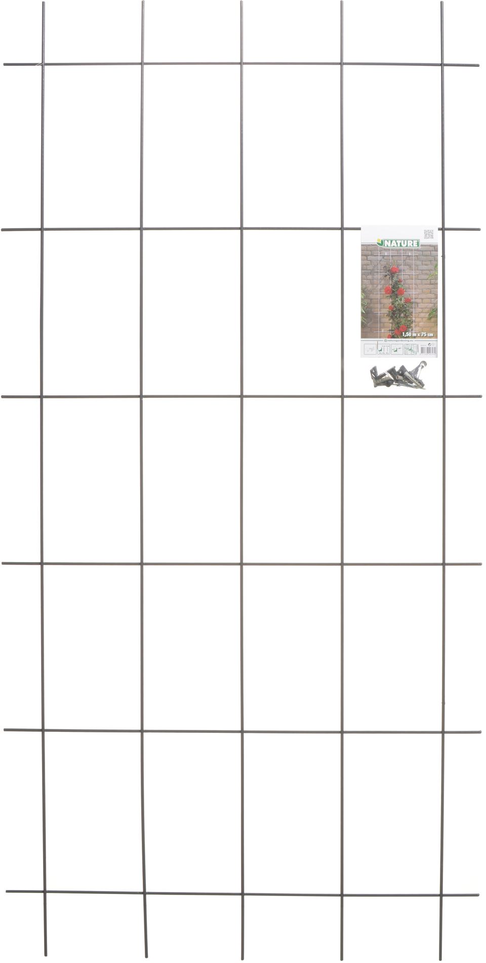 Metalen-klimrek-geplastificeerd-grijs-H145x72-5cm