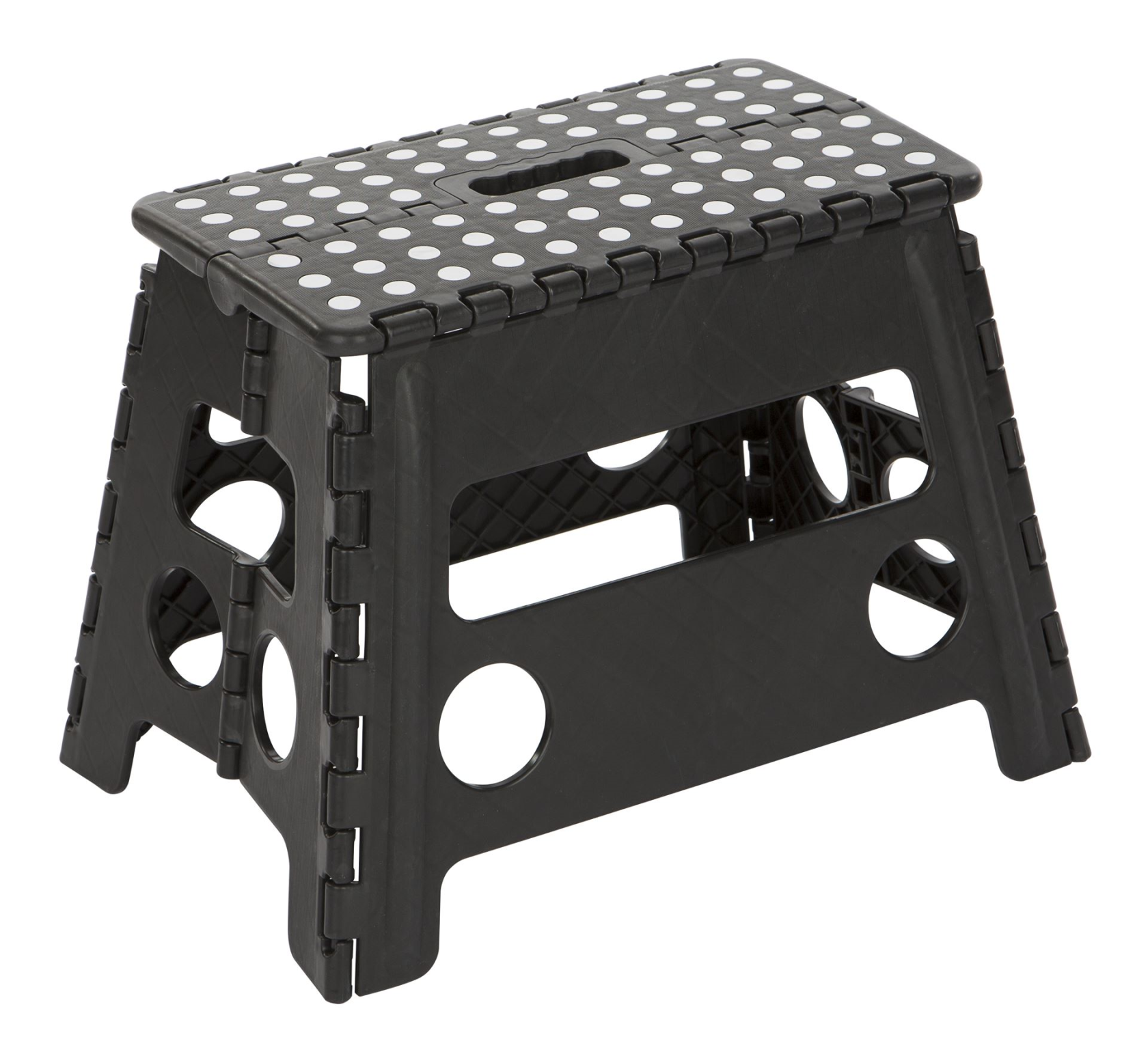 Escalo uppy xl black - Foldable step stool - 22x38x32cm