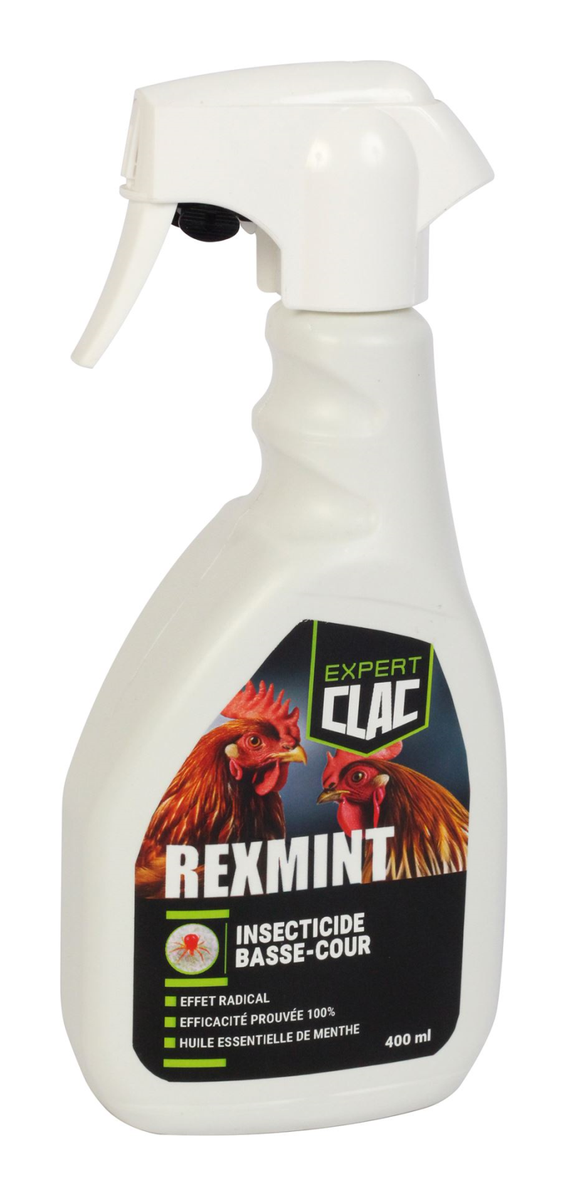 Clac Minsect Poux de sang à l'huile de menthe - 500ml - Prêt à l'emploi