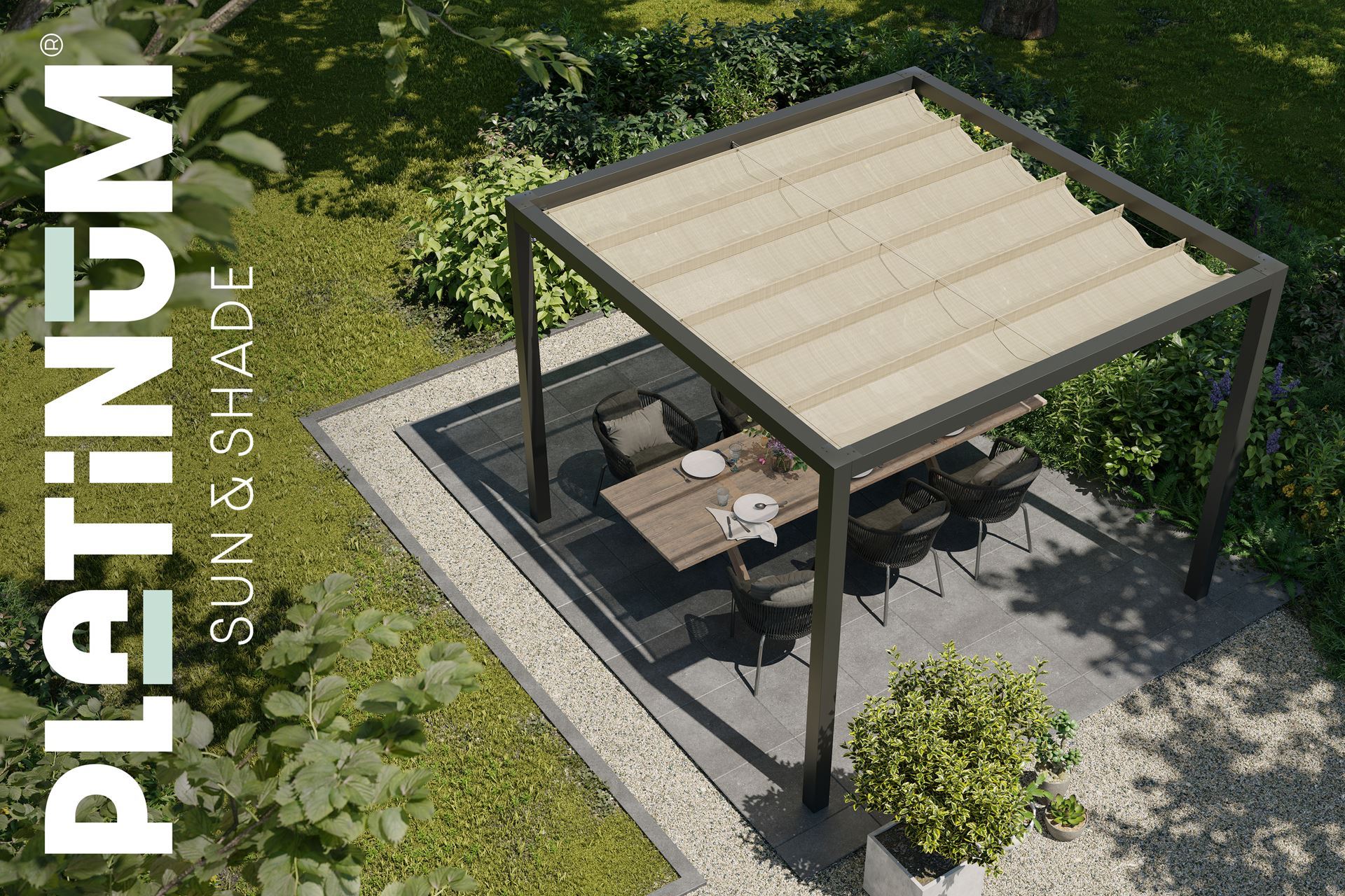 Platinum-Sun-Shade-Harmonica-Schaduwdoek-B290xL300-Kleur-Greige