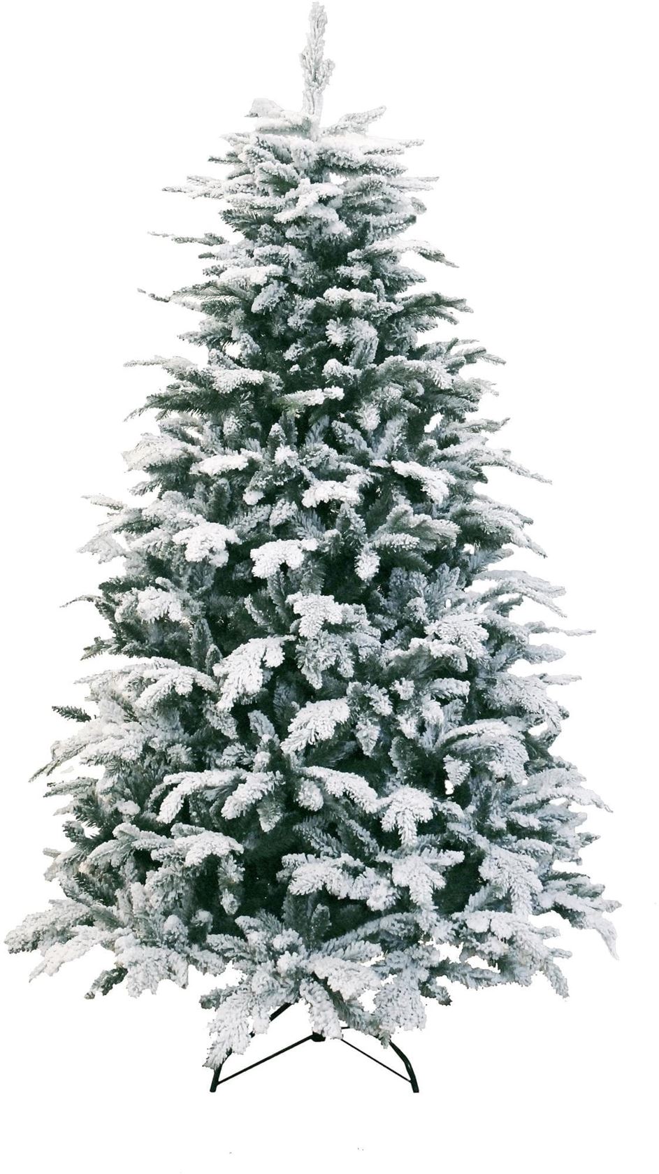Oslo-PE-Snow-Pine-flocked-hinged-150cm